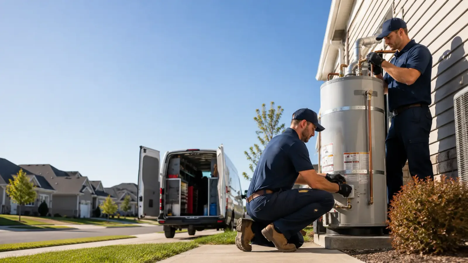 Water Heater Installation in East Wilton, ME